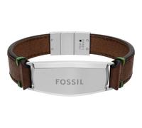 Fossil Everett Herren braunes Lederarmband, JF04988040