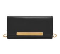 FOSSIL Penrose Flap Wallet Crossbody Black