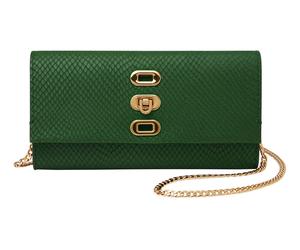 FOSSIL Penrose Wallet Medium Green