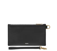 Fossil Portemonnaie aus Leder oder Polyester für Damen Schwarz L 17.8 cmx W 0.3 cm x H 10.2 cm
