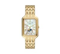 Fossil Damen Analog Quarz Uhr mit Edelstahl Armband ES5398