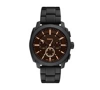 Fossil Machine Uhr für Herren, Chronographenwerk mit Edelstahl- oder Lederarmband