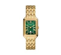 Fossil Raquel Analog Silber Zifferblatt Damenuhr, Goldfarben