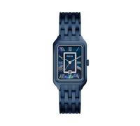 Fossil Raquel Damen-Armbanduhr ES5479 | 26 mm Gehäusegröße, Quarz-Dreizeiger, marineblau, Edelstahl