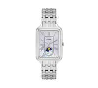 Fossil Damen Analog Quarz Uhr mit Edelstahl Armband ES5400
