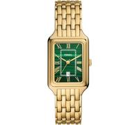 FOSSIL Raquel Damenuhr, Quarz-Dreizeigerwerk mit Edelstahlarmband