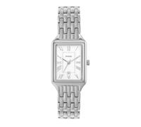 Fossil Damenuhr Raquel ES5221 – Quarzwerk, 23 mm silbernes Edelstahlgehäuse, Edelstahlarmband