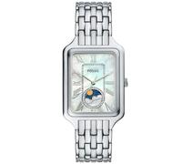 Fossil Damen Analog Quarz Uhr mit Edelstahl Armband ES5400