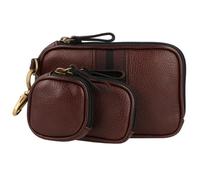 Fossil Reiseetui Leder Set 3tlg. braun