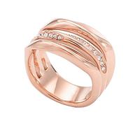 Fossil Ring Für Frauen, Rose Gold Edelstahl Ring, JF01321791