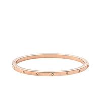 Fossil Sadie Damenarmband aus Edelstahl mit Druckknopfverschluss