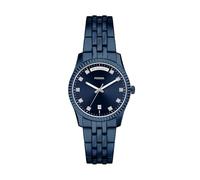 Fossil ES5476 Scarlette Uhr Damenuhr Edelstahl Edelstahl 5 bar Analog Datum blau