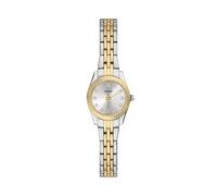 Fossil Scarlette Watch für Damen, 33mm Quarz-Dreizeiger-Datumswerk mit Edelstahlarmband