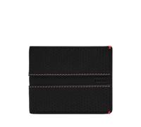Fossil Sport Tourer Brieftasche/Kartenetui aus Leder oder Polyester für Herren Kohleschwarz 11.1cm L× 1.91cm W × 8.89cm H