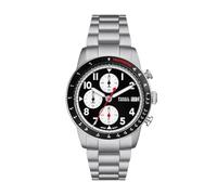 Fossil Sport Tourer Herrenuhr, Quarz-Chronographenwerk mit Edelstahl-, Leder- oder Silikonarmband