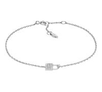 FOSSIL Sterling Lock Bracelet Silver