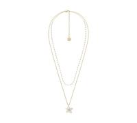 Fossil Sutton Damen Goldfarbene Halskette aus Edelstahl, JF04969710