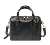 Fossil Tasche für Damen - Carlie Eco Leder Satchel, ZB1772001 - 25,4 cm L x 13,97 cm B x 20,32 cm H