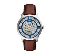 Fossil Townsman Automatikuhr für Herren, braunes Leder