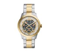 Quarzuhr FOSSIL "Townsman", edelstahlfarben, gelbgoldfarben, Armbanduhren, Herren, Quarzuhr, Armbanduhr, Edelstahlarmband, digital, analog (71037562-0) edelstahlfarben, gelbgoldfarben