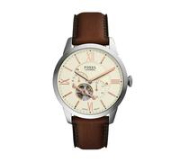Fossil Townsman Multifunktions-Armbanduhr für Herren, Leder, Braun, Braun, Classic