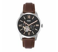 FOSSIL Townsman Uhr für Herren, mechanisches Automatikwerk mit Edelstahl- oder Lederarmband