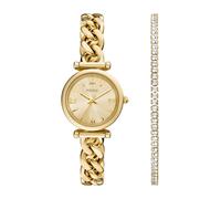 Fossil Uhr - Carlie Geschenkset - Gr. unisize - in Gold - für Damen