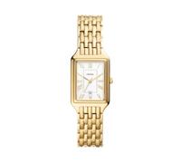 Fossil Uhr - Raquel Three-Hand Date Stainless Steel Watch - Gr. unisize - in Gold - für Damen
