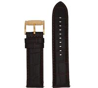 Fossil Uhrband Wechselarmband LB-FS4653 Ersatzband Leder 24 mm Braun