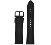 Fossil Uhrband Wechselarmband LB-FS5503 Ersatzband Leder 22 mm Schwarz