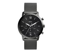 Fossil Uhren - Neutra Chronograph Stainless Steel Mesh Watch - Gr. unisize - in Silber - für Damen