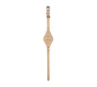 Fossil Uhrenarmbänder für Damen 8mm, Beige Leder, original ersatzband für ES2830