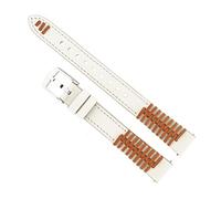 Fossil Uhrenarmband 14mm Leder Creme-Braun Uhrband ES-4209 / LB-ES4209