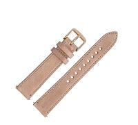 Fossil Uhrenarmband 18mm Leder Beige - ES-3358 | LB-ES3358