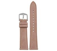 Fossil Uhrenarmband 18mm Leder Beige Uhrband ES-4243 / LB-ES4243