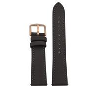 Fossil Uhrenarmband 18mm Leder Grau Uhrband ES-4245 / LB-ES4245