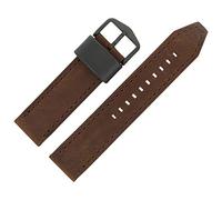 Fossil Uhrenarmband 22mm Leder Braun FS4656