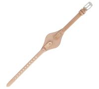 Fossil Uhrenarmband 08mm Leder Beige ES2830