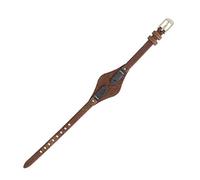 Fossil Uhrenarmband 8mm Leder Braun Gold - ES-3264 | LB-ES3264