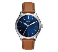 FOSSIL Unisex Analog Quarz Uhr mit Leder Armband BQ2863