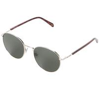 Fossil Fos 3120/g/s 3YG/QT LIGHT GOLD Sunglasses Men's Steel, Standard, 52