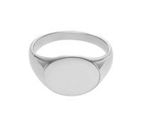 Fossil Unisex Ring Edelstahl Silber JF047740408 Ohne Edelsteine