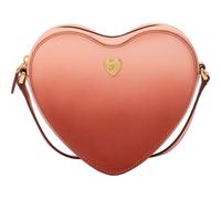 FOSSIL Vday Heart Crossbody Bag Faded Red