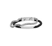 Fossil Vintage Casual Herren Leder oder Edelstahl mit Karabiner oder Faltschließe Armband