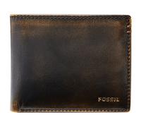 Fossil Brieftasche für Herren Wade, Leder Bifold schwarz 11,43 cm L x 1,9 cm B x 8,89 cm H ML3882001