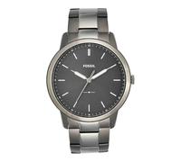 Fossil The Minimalist Armbanduhr Männlich Quarz Grau, Edelstahl