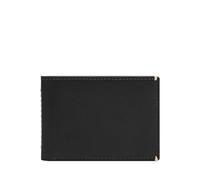 Fossil Westover Portemonnaie/Kartenetui aus Leder oder Polyester für Herren Mattes Schwarz 10.16cm L × 0.64cm W ×6.99cm H