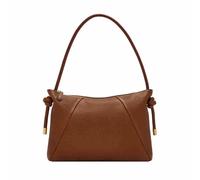Fossil Willa Leder oder Nylon Handtasche für Damen, Kupferbraun