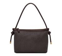 FOSSIL Willa Woven Shoulder Bag Chocolate
