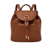 Fossil Women's Everleigh Brown Leather Backpack Bag, ZB11090200